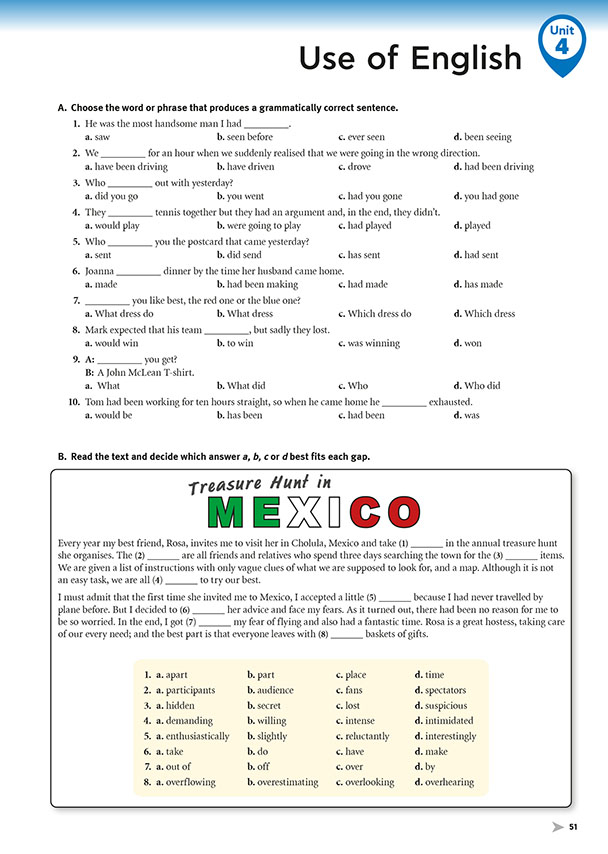 Use of English (page 51)