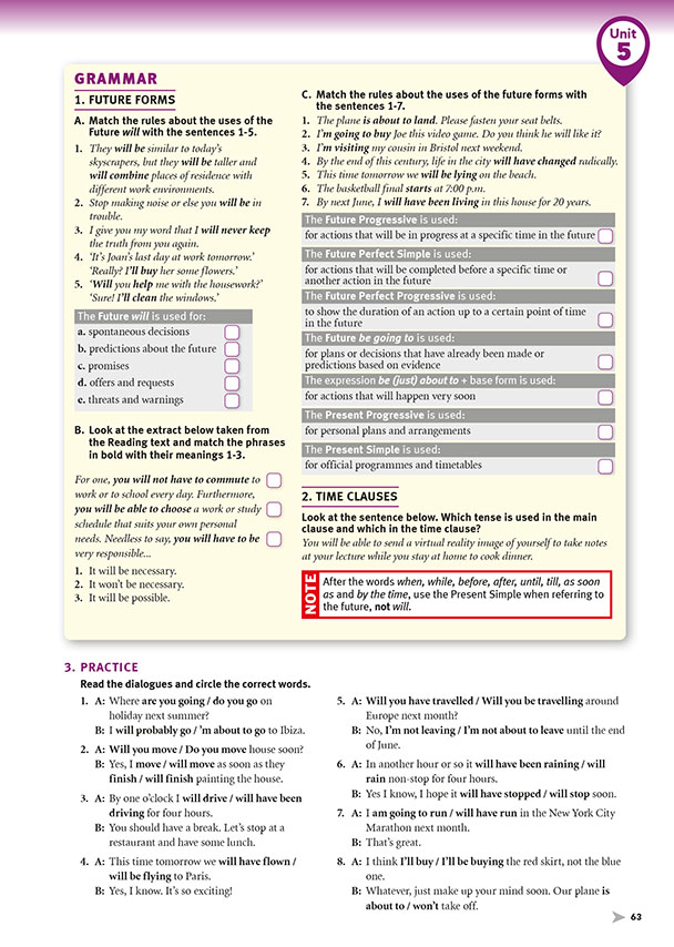 GRAMMAR (page 63)