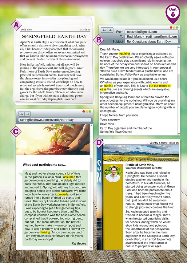 Reading (page 71)