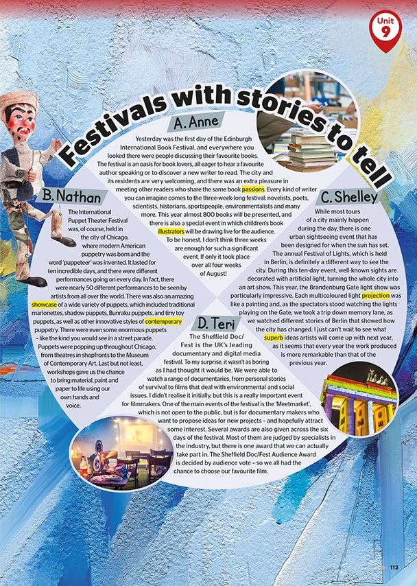 Festivals with stories to tell