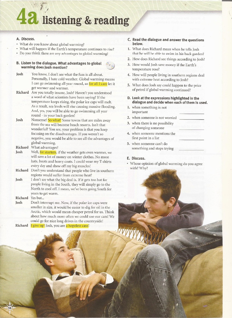 4a Listening & Reading
