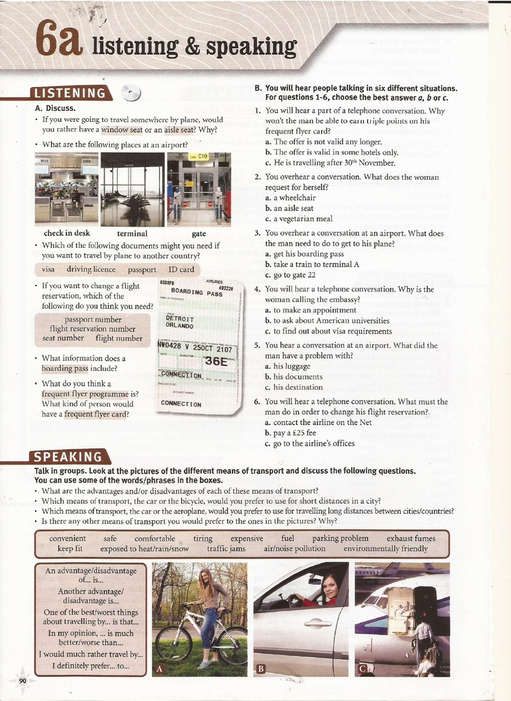Vocabulary & Grammar (page 89)