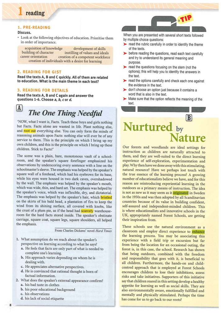1 Reading