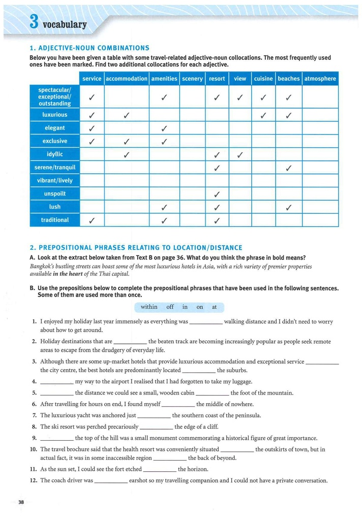 3 Vocabulary