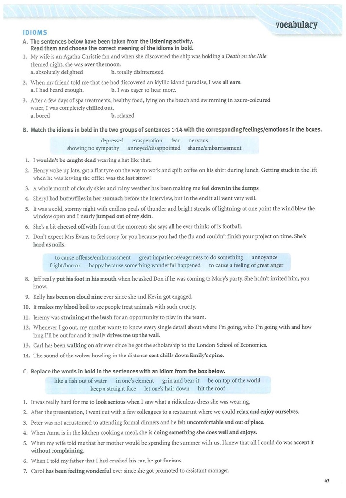IDIOMS