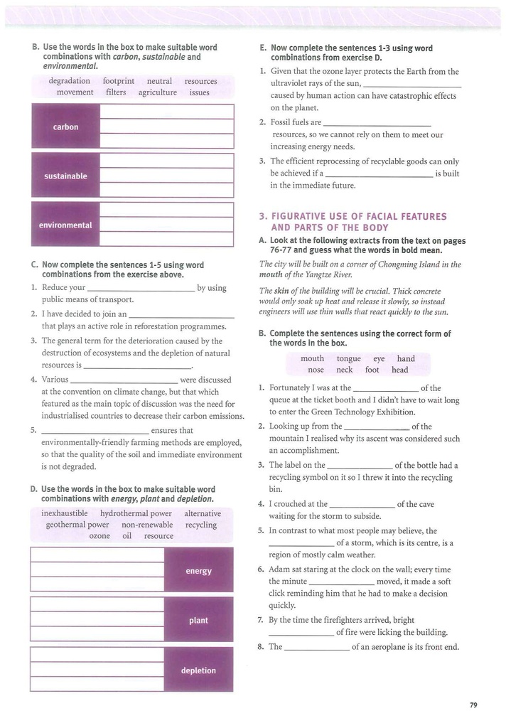 6 Vocabulary ( page 79)