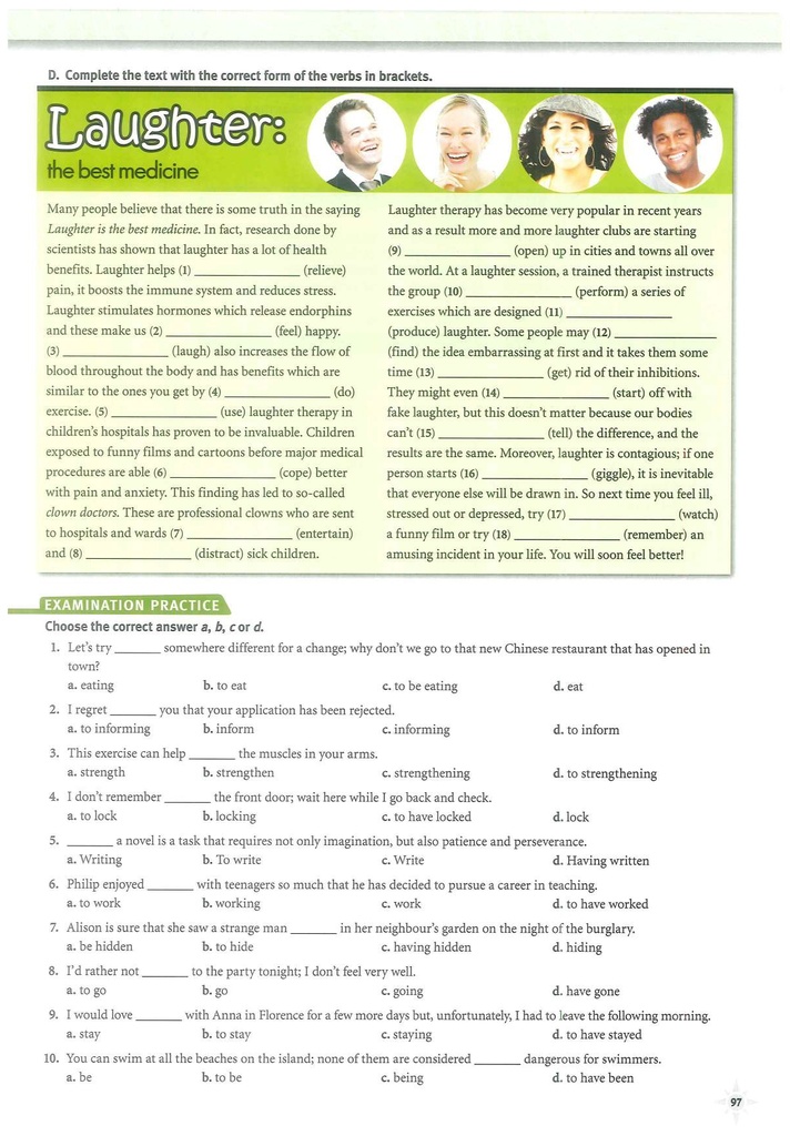 7 Grammar 8page 97)