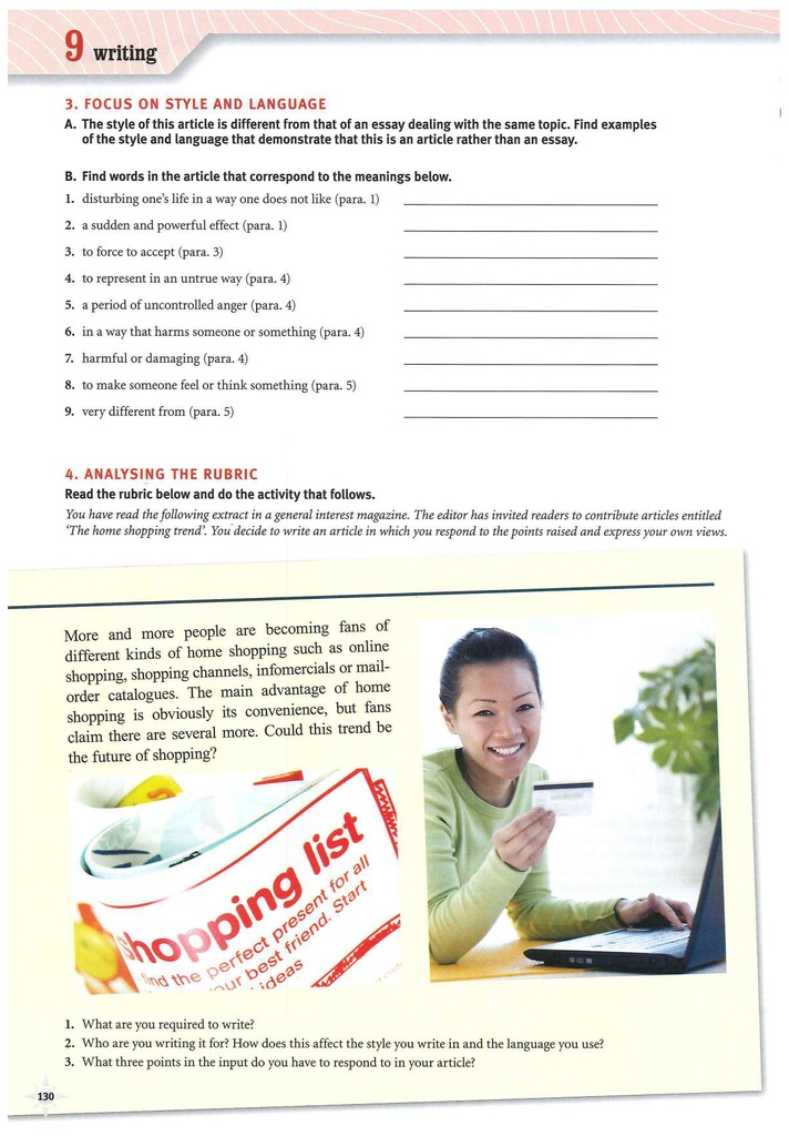 9 Writing