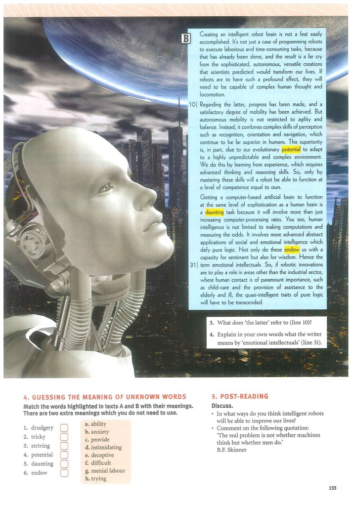10 Reading (page 133)