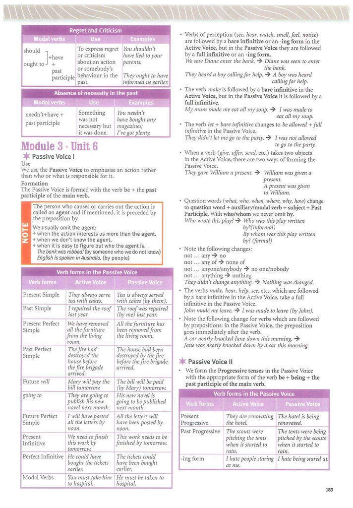 Module 3 - Unit 6 (page 183)