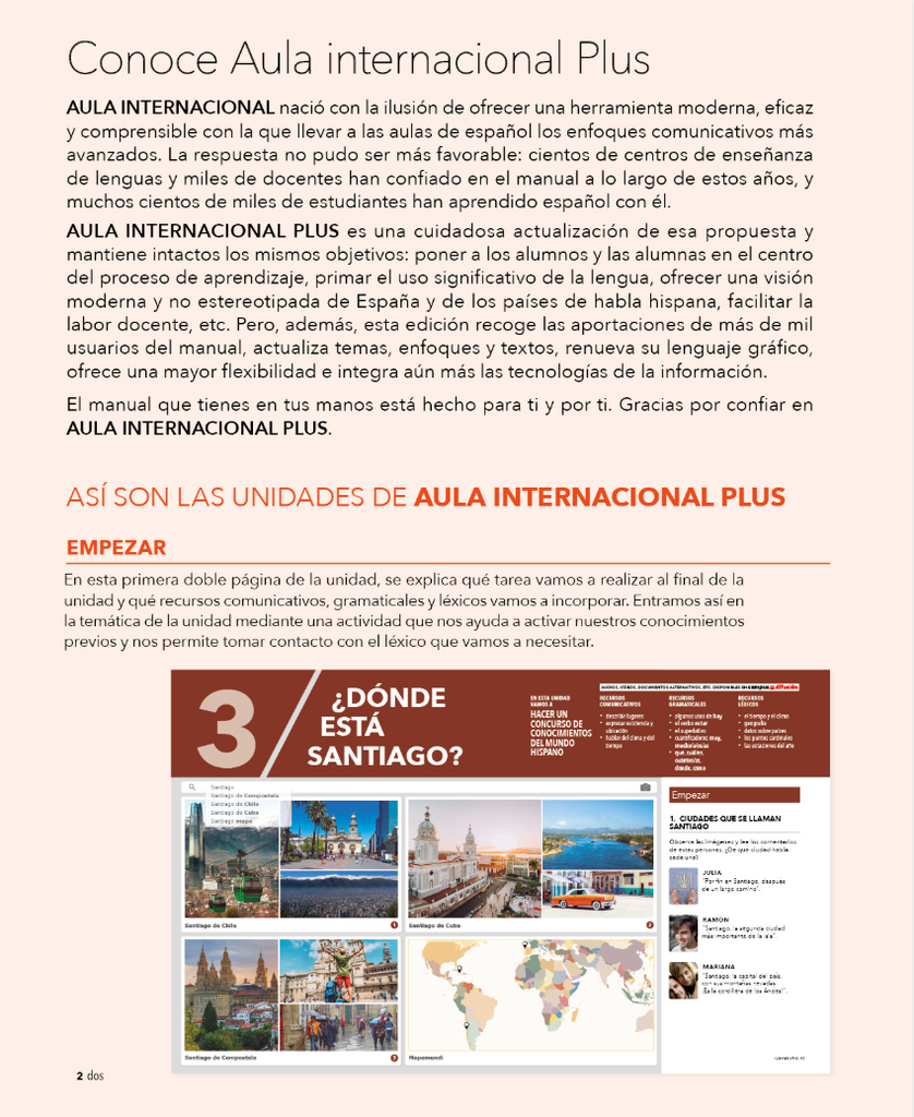 Conoce Aula internacional Plus