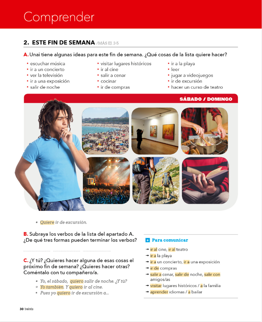 2. ESTE FIN DE SEMANA (página 30)