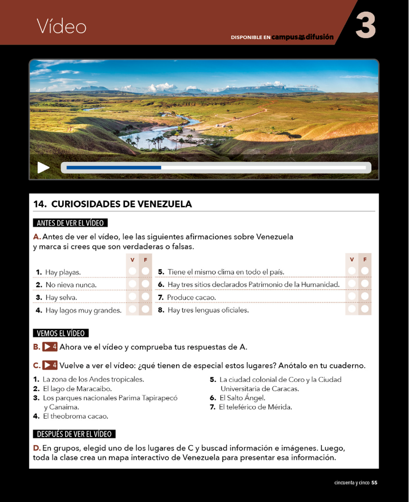14. CURIOSIDADES DE VENEZUELA (página 55)