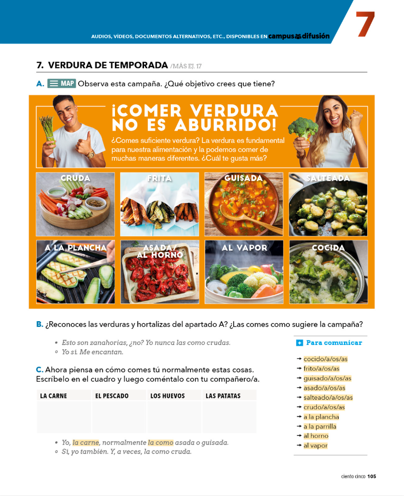7. VERDURA DE TEMPORADA (página 105)