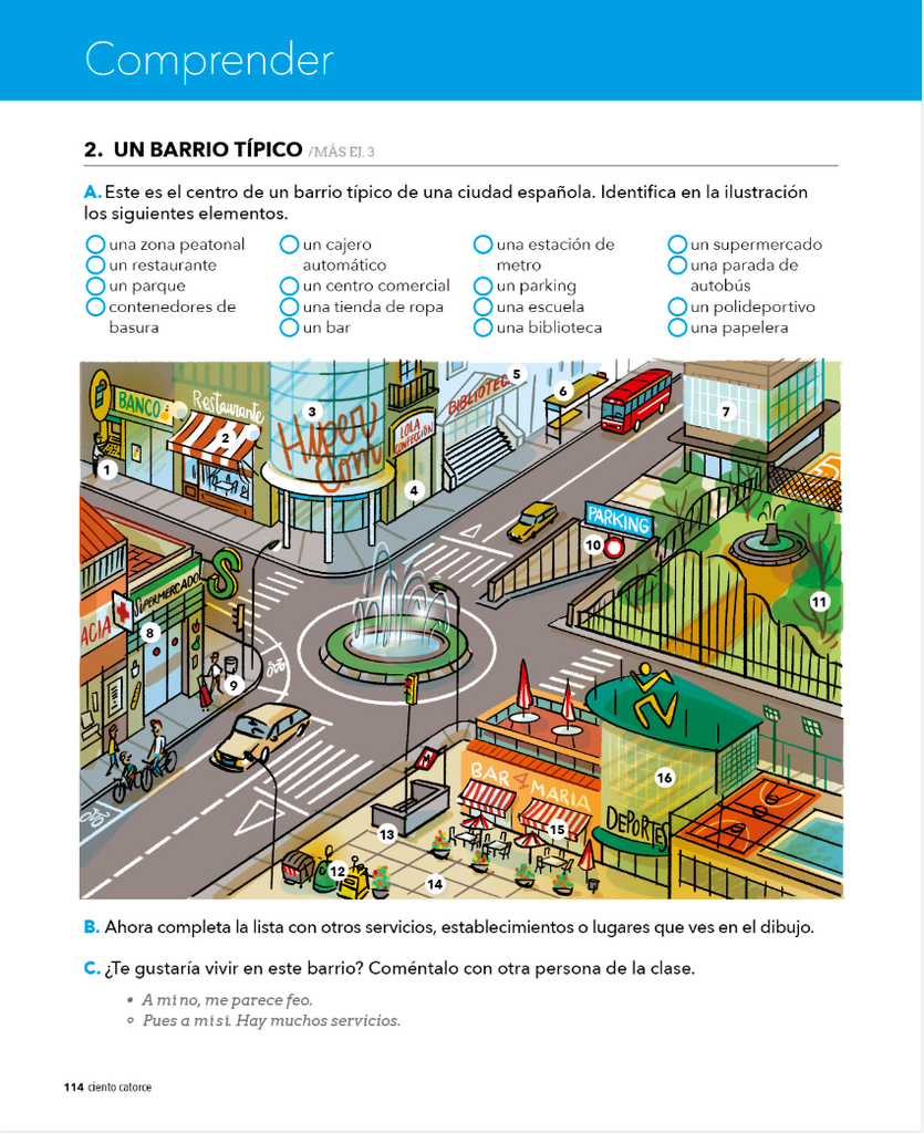 2. UN BARRIO TÍPICO (página 114)