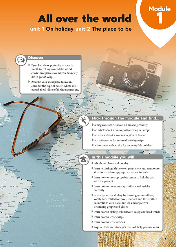 Module 1 / All over the world (page 7)